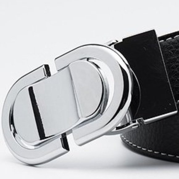 Men's belt cowhide belt men's all-match